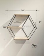 Clyra Wall Decor Shelf- CRV- WD002
