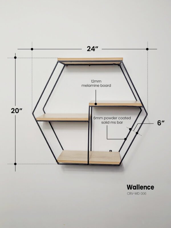 Wallence Wall Decor Shelf