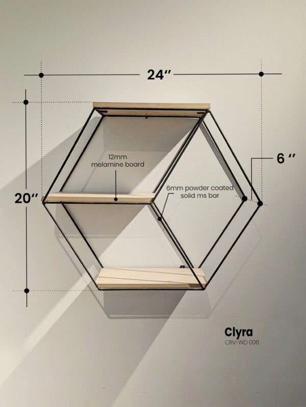 Clyra Wall Decor Shelf