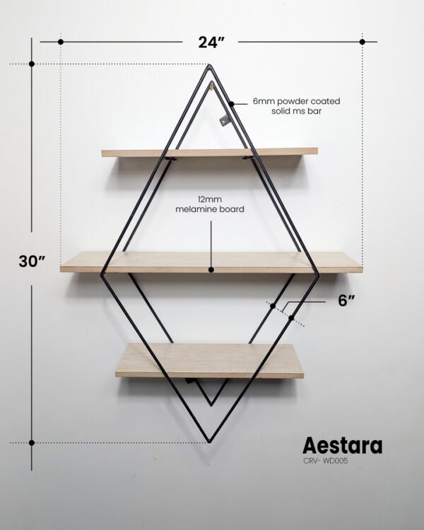 Aestara Wall Decor Shelf