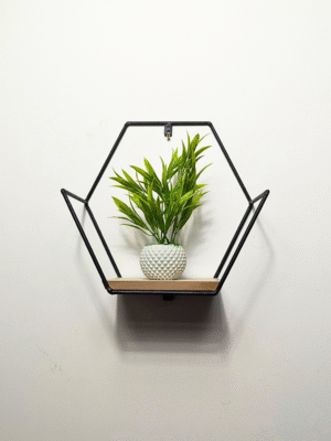 Noir Wall Decor Shelf- CRV- WD001