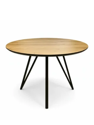 Modern Round Wooden Dining Table