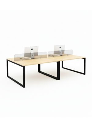 Modern Collaborative Office Desk | Ergonomic Workstation Table for Teams