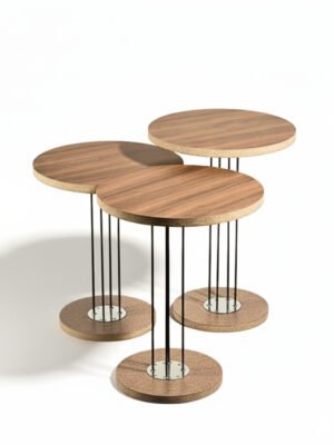Stylish Nested Coffee Tables Set