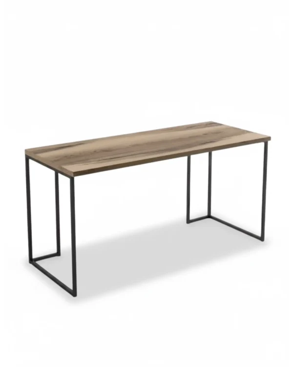 Modern Industrial Wood & Metal Desk