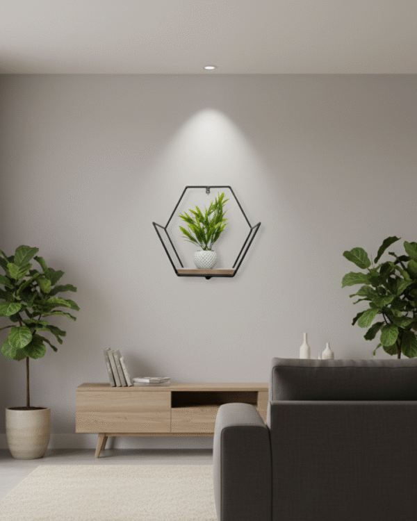 Noir Wall Decor Shelf- CRV- WD001