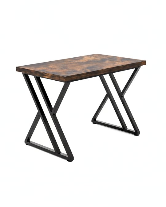 Industrial Style Desk with Z-Legs