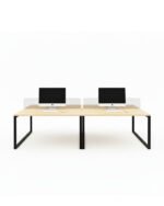 Modern Collaborative Office Desk | Ergonomic Workstation Table for Teams