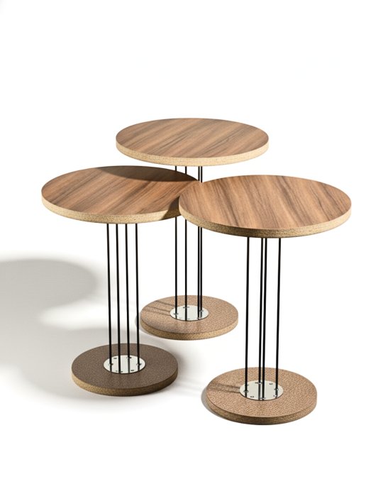 Stylish Nested Coffee Tables Set