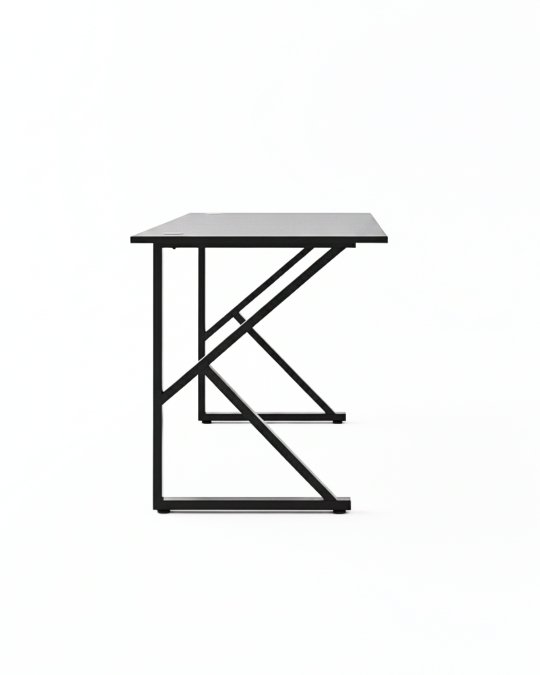 Modern Black Gaming Desk