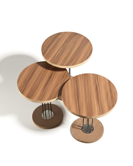 Stylish Nested Coffee Tables Set