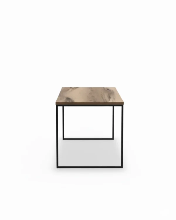 Modern Industrial Wood & Metal Desk