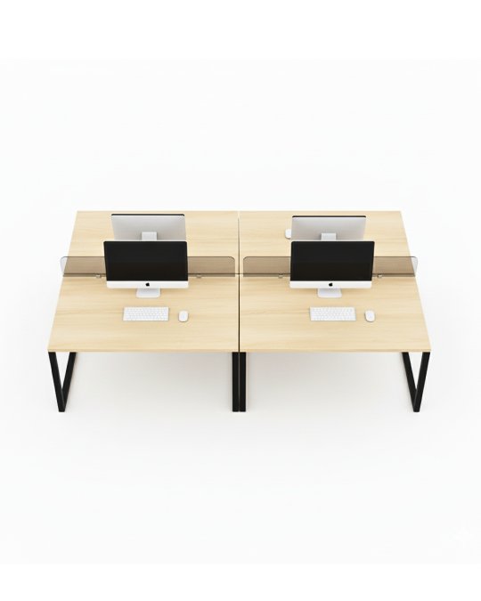 Modern Collaborative Office Desk | Ergonomic Workstation Table for Teams