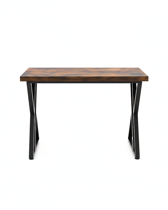 Industrial Style Desk with Z-Legs