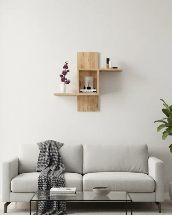 PureGrain Wall Decor Shelf- CRV- WD009