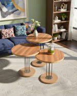 Stylish Nested Coffee Tables Set