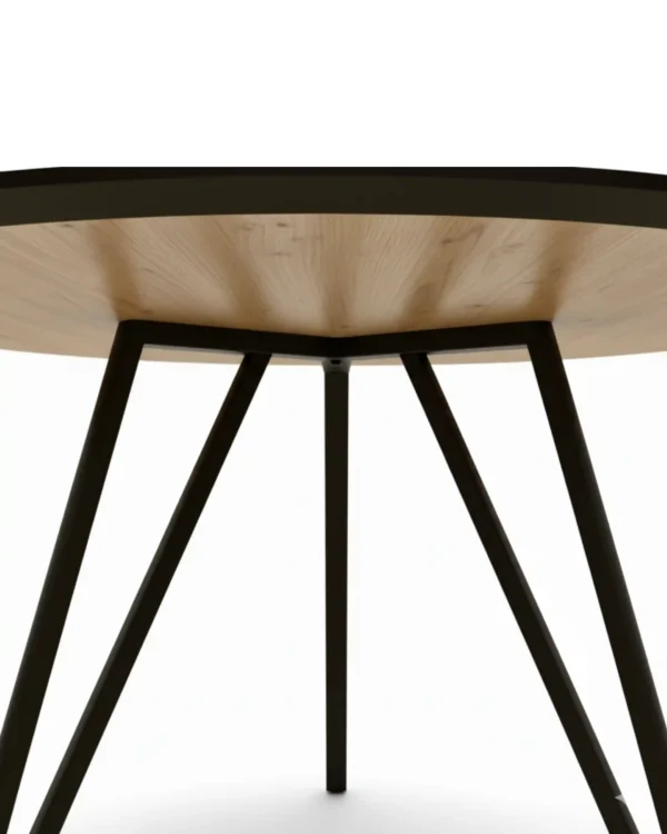 Modern Round Wooden Dining Table