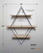 Aestara Wall Decor Shelf- CRV- WD005