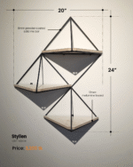 Styllen Wall Decor Shelf- CRV- WD004