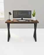 Industrial Style Desk with Z-Legs