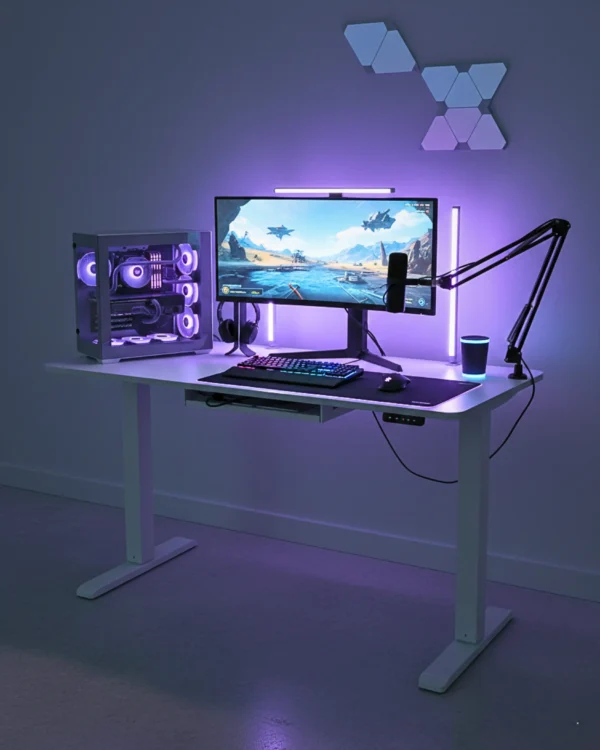 ClutchStation Electric Height Adjustable Desk