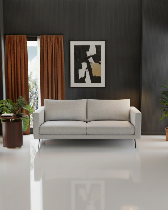 Modern Minimalist 2-Seater Sofa
