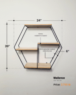 Wallence Wall Decor Shelf- CRV- WD003