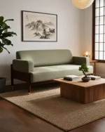 3 Seater | Carve Sofa Olive Branch| CRV-SF008