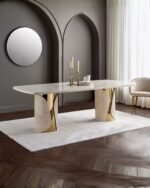 Giorno 8-Seater Marble Top Dining Table | CRV-D002