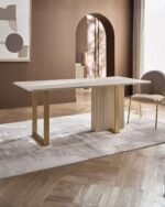 Qubba 6-Seater Dining Table।  CRV-D007