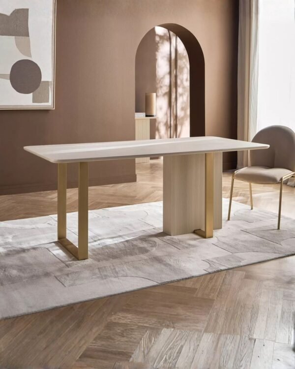 Qubba 6-Seater Dining Table।  CRV-D007