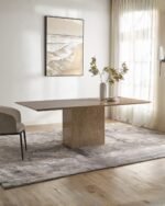 Pavia 6-Seater Marble Top Dining Table | CRV-D001