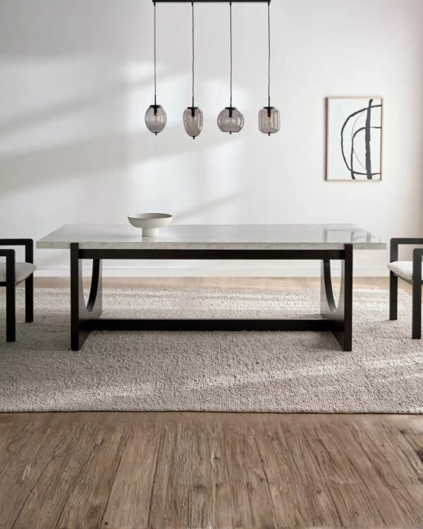 Damen 8-Seater Marble Top Dining Table | CRV-D003