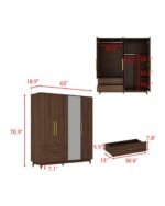 Walnut Cabinet | CRV-W002