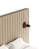 Hotel-Style Bed with Integrated Sconce Lighting | CRV-B007(K)