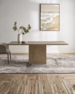 Pavia 6-Seater Marble Top Dining Table | CRV-D001