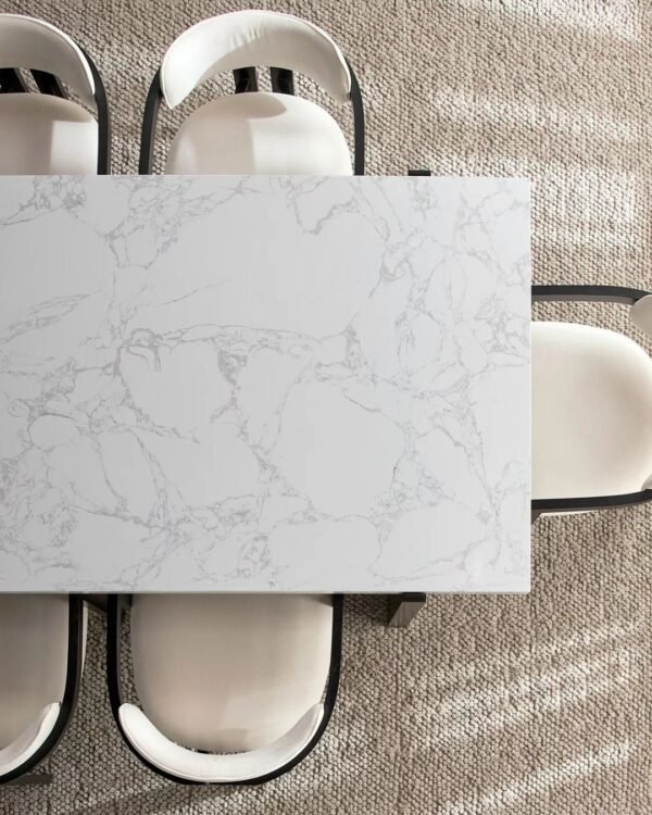 Damen 8-Seater Marble Top Dining Table | CRV-D003