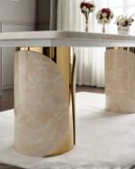 Giorno 8-Seater Marble Top Dining Table | CRV-D002