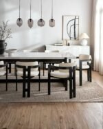 Damen 8-Seater Marble Top Dining Table | CRV-D003