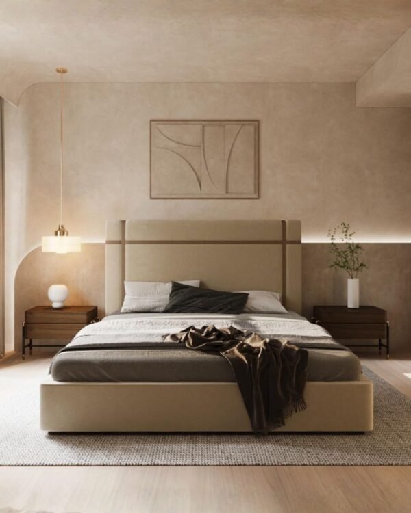 Eclipse High Rest  Minimalist Bed | CRV-B008(K)