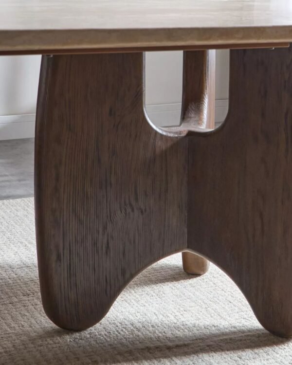 Pebble 8-Seater Marble Top Dining Table | CRV-D004