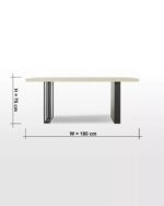 Rubik 6-Seater Dining Table | CRV-D005