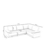 Nexo 3-Seater Sofa | CRV-SF0010