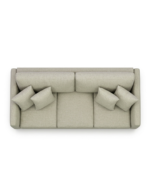 Modern Luxury 3-Seater Fabric Sofa – Minimalist Living Room Couch