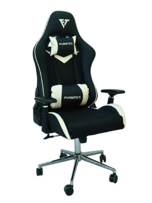 Gaming Chair with 4D Armrest (CRV-00G2) Glossy White