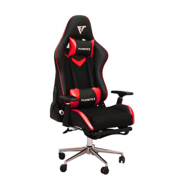 Gaming Chair with 4D Armrest (CRV-00G2) Glossy Red