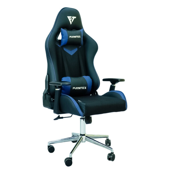 Gaming Chair with 4D Armrest (CRV-00G2) Mate Blue