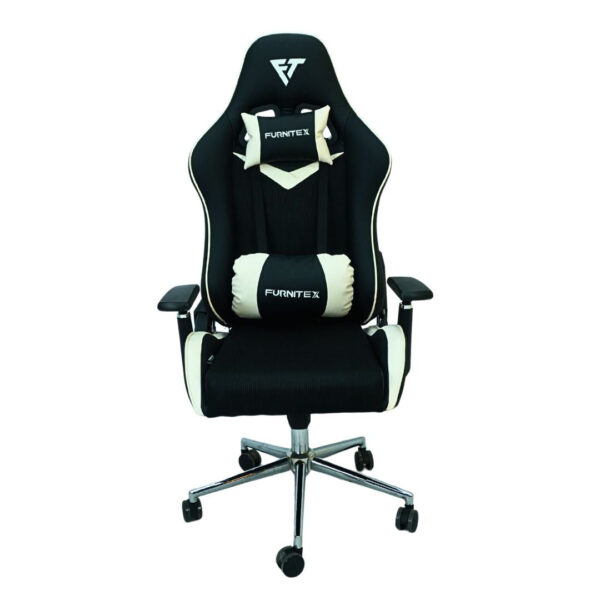 Gaming Chair with 4D Armrest (CRV-00G2) Glossy White
