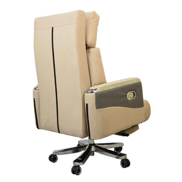 PrimeX Boss Chair | BC003-Light Cream