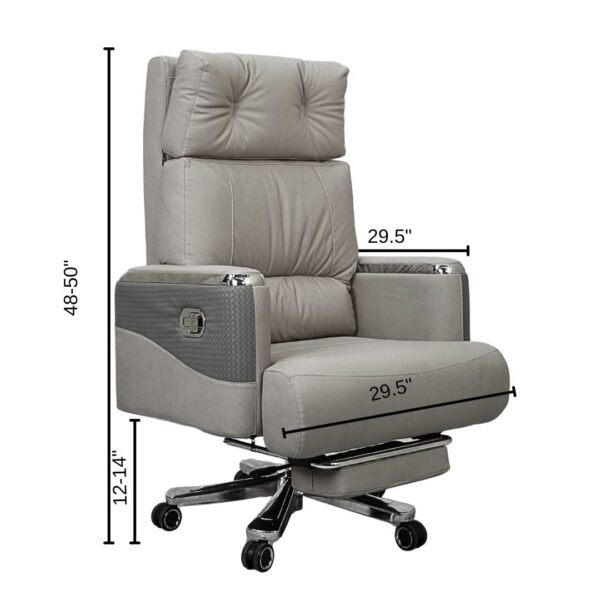 PrimeX Boss Chair | BC003-Gray